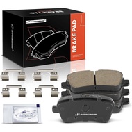 A-Premium Rear Ceramic Disc Brake Pads Set Compatible with Mercedes-Benz CLA45 AMG, GL350/450/550, G