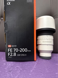 適合完美主義者 完美無瑕 全套有盒 香港行貨 Sony 70-200 70-200mm F2.8 II 二代 GM 最新款
