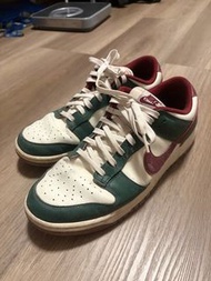 Nike Dunk Low 綠色紅色