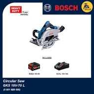 BOSCH 18V Cordless GKS 18V-70 L Circular Saw Biturbo Professional ( 0 601 6B9 000 )