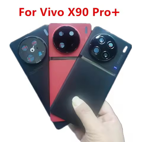 X90Pro+ Housing For Vivo X90 Pro Plus Battery Back Cover Repair Replace Door Phone Rear Case + Camer