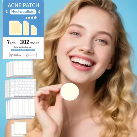 Mixed Sizes Hydrocolloid Pimple Patches For Face Salicylic Acid Hydrocolloid Invisible Acne Stickers