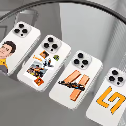 F1 Formula 1 L-Lando-N-Norris Phone Case For Iphone 16 15 11 13 14 Pro Max 7 8 Plus X Xr Xs Max Se20