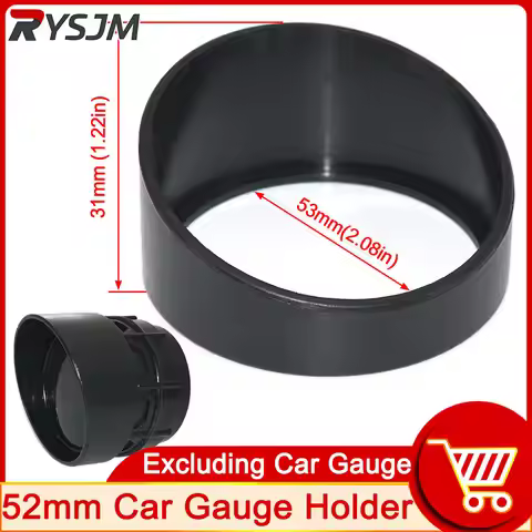 Car Products 52mm Gauge Visor Cover Surround Protector Sun Light Shield Hood Visor Cover/Pod /Cap /C