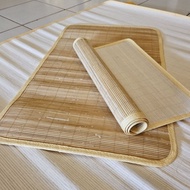 LIMITED 6x1 Saburina Rattan Mat slightly brownish kalimantan rattan mat kalimantan bamboo mat tradit