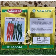 Benih Cili Sakata 461 (Repack 0.2gm/0.5gm/1gm/2gm) ORIGIN INDIA