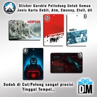 Gar Skin Protective Sticker Movie B Hacker ATM E Money Toll Card