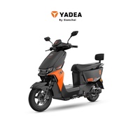 Yadea ยาเดีย รถมอเตอร์ไซค์ไฟฟ้า รุ่น GT30 60V 23Ah มอเตอร์ 1000W วิ่งได้ไกล 75 กม./ชาร์จ