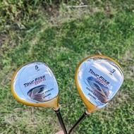 Tour Flite Golf Fairway Wood No. 3 No. 5 Wood Fairway Wood Lightweight Shaft Super Standard Long Dis