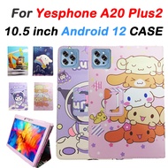For YESPHONE A20 Plus 2 10.5 inch Android 12 Tablets 10.1 inch cartoon cute Cover High Quality YESPHONE Tablet 10.1 inch PU Leather Stand Flip Case