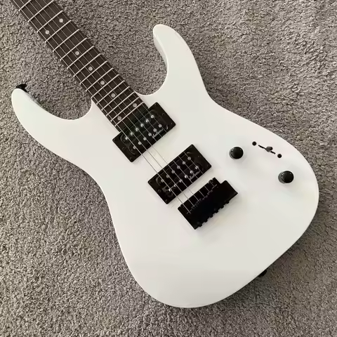 Jackson Electric Guitar Dinky js12 Snow White Color 24 Frets Solid Body New and Genuine