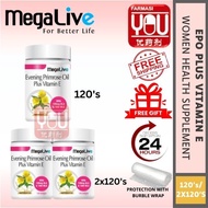 [YOU PHARMACY] MEGALIVE EPO PLUS VITAMIN E (120's/2X120'S)
