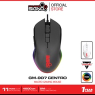 SIGNO CENTRO Macro Gaming Mouse รุ่น GM-907 (เกมส์มิ่ง เมาส์)