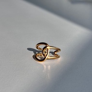 Carey Knot Gold Ring