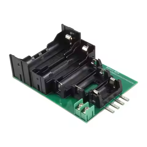 N67R--Battery Tester Case 4 & 2-Wire Terminal 18650 26650 14505 14340 1425 Battery Case Holder Test 