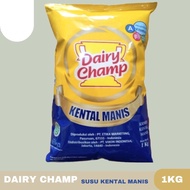 Dairy Champ Sweetened Condensed Milk Creamer 1 kg Dairy Champ Pouch/ Pillow/