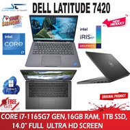 Dell Latitude 7420 | 5410 | 5420 | BUSINESS EDITION 13.3 & 14-INCH TOUCH (Intel Core i7-11 Gen, 32GB