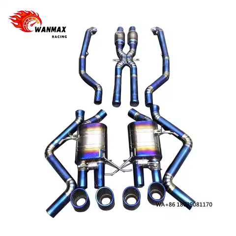 High Performance Titanium Alloy Exhaust Catback System for E90 E92 E93 E9X M3 2008-2013