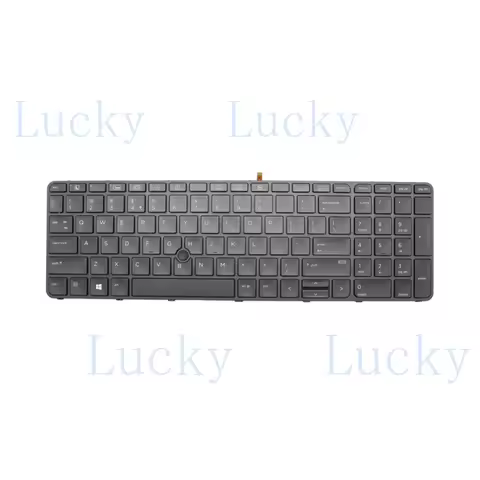 f US Keyboard Backlit for HP Probook 650 G2 G3 655 G3 450 G3 841137-001