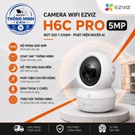 Ezviz H6C Pro 5.0mp or H6C Pro 3.0MP Wifi Camera, 2-Way Talk, 360D Rotation, Color Night Vision, Gen