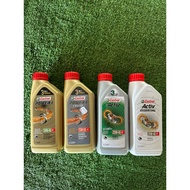 CASTROL 4T 100% ORIGINAL MINYAK HITAM CASTROL POWER1 4T ACTIV CASTROL ORI GO