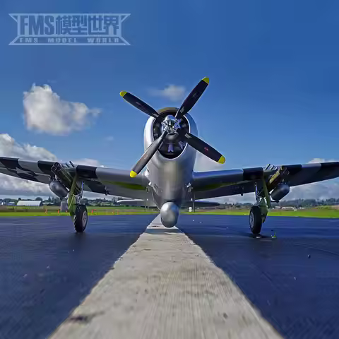 FMS 1500mm P-47 Thunderbolt Scale Fixed-Wing RC Airplane - Electric RC Model Aircraft, Perfect Gift 
