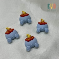 Artificial Cartoon Dumbo Cute Art Craft Design Resin Epoxy Clay Art Cream Glue DIY Accessories 滴胶奶油胶 小飞象卡通屁屁