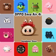 READY STOCK!For OPPO Enco Air 4i Case Earphone Case Sweet Cute Cartoon Soft Silicone Casing NO.1