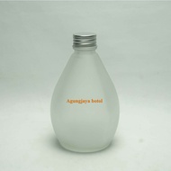 350 Food Glass Bottle Clear FrostML Glass Lamp Bottle/ Food Glass Bottle/ Coffee Bottle/ Glass Bottl