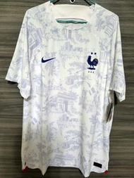 <訂購> 法國 作客 球員版 世界盃球衣 波衫 2022 France away world cup authentic jersey football kit football shirt matc