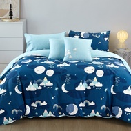AKEMI 730TC Cheeky Cheeks To The Moon Bedding Sets (Fitted Sheet Set/ Quilt Cover Set/ Bedsheet)