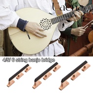 UAENAU String Banjo Bridge, Musical Instrument Wooden Banjo Bridge Parts, Replacement Instrument Sup