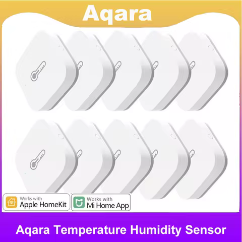 Aqara Temperature Humidity Sensor Smart Air Pressure Sensor Smart Control Zigbee Wireless Smart Home