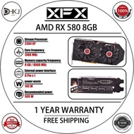 XFX ☍ USED RX 580 2304Sp Graphics 8Gb ETH AMD Radeon Rx580 Screen Cards GPU Desktop Computer Gam R x