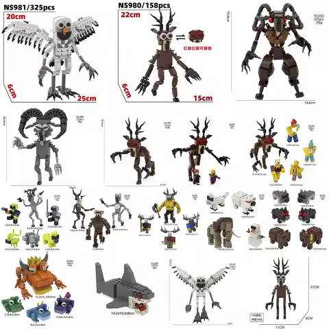 @99 Nights In The Forest Deer Building Blocks Set 99 Nights In The Forest Deer blocks for boys chris