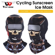 WEST BIKING Full Face Mask Summer Balaclava Hat UV Sun Protection Cycling Mask ike Scarf Breathable Outdoor Motorcycle Face Mask