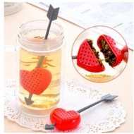 Tea Bag Love Heart Strainer Love Art Tea Brewing Filter