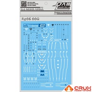 D.L Model Decal RG06 for RG 1/144 00 Qant