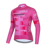 Giro D'Italia เสื้อเจอร์ซีย์นักปั่นทีมฤดูร้อน2023ผู้ชายเสื้อผ้าขี่จักรยานจักรยานถนนระบายอากาศแขนสั้นเสื้อเชิ้ตลายจักรยาน MTB แห้งเร็ว