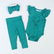 emily and oliver baby girl 3pc(3-9m)