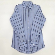 [2HAND ITEMS] D lce men's shirt & Gabb nna blue striped basic form