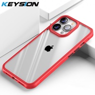 KEYSION เคสใสสำหรับ iPhone 13 Pro Maxด้านหลังเคสซิลิโคนใสสำหรับโทรศัพท์ iPhone 13 Mini ใหม่13 2021