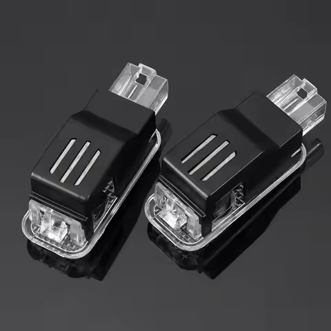 1/2Pcs Car Door Lights Logo Projector Car Door Welcome Logo Projector Lights For Audi A4 A1 A3 A6 A5