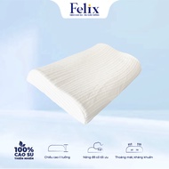 Ergonomic Pillow - Natural Latex Felix Wave Pillow Ergonomic Support Pillow