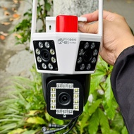 YOOSEE Binocular Camera Q42 Latest 2026 PRO 15.0MPX 360 Degree Rotation - View 2 Positions on 1 Came