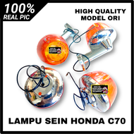 LAMPU SEIN HONDA C70 RETENG HONDA C70 DEPAN BELAKANG MODEL ORI