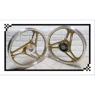 Y100 Sport Rim Nobi 3batang ( Pattern Singapore SP ) 1.40 x 17 / 1.60 x 17