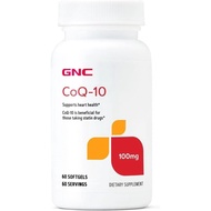 GNC CoQ10 100mg Supplement, Supports Heart Health, 60 Servings