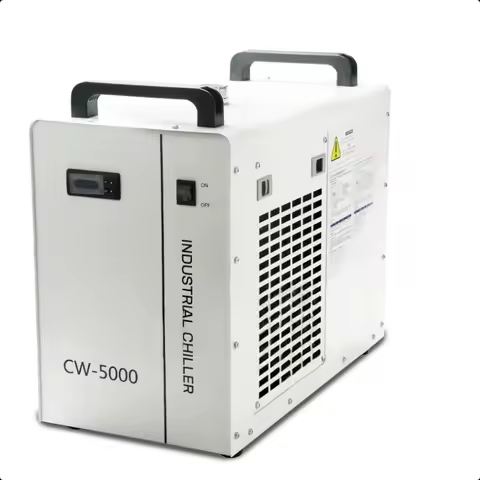 CW5000 CW5200 Industrial Water Chiller for CNC Milling Spindle Cooling CO2 Laser Tube Water Circulat