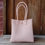 Tas Anyaman Jali Jelly Premium Tote Bag Wanita Kuliah untuk Parcel Seserahan Etnik khas Jogja Bali